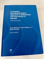 ISBN: 978-1-84872-097-8 Aphasia book Logopedie, Ophalen of Verzenden, Beta, Zo goed als nieuw, HBO