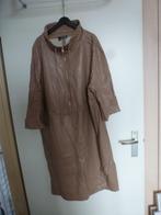 FEESTDAGEN nieuw NORAH imitatie leer jurk 44 -GRATIS zend, Kleding | Dames, Jurken, Bruin, Verzenden, Maat 42/44 (L), Nieuw