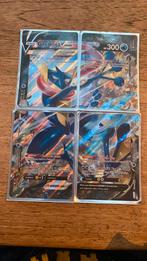 Greninja v union pokemonkaarten set, zgan, Ophalen of Verzenden, Zo goed als nieuw, Meerdere kaarten