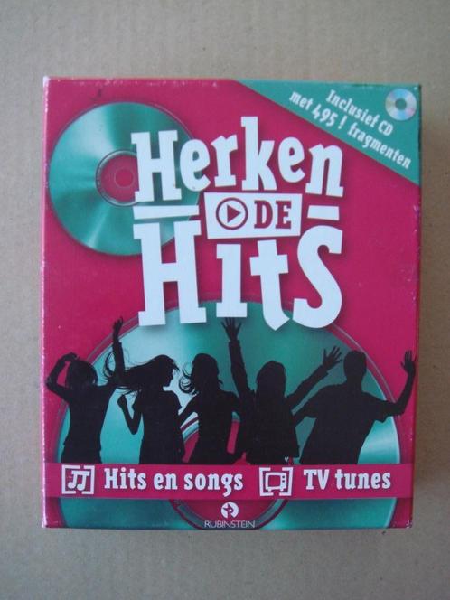 Muziekspel Herken de hits, Hobby en Vrije tijd, Gezelschapsspellen | Overige, Gebruikt, Ophalen of Verzenden