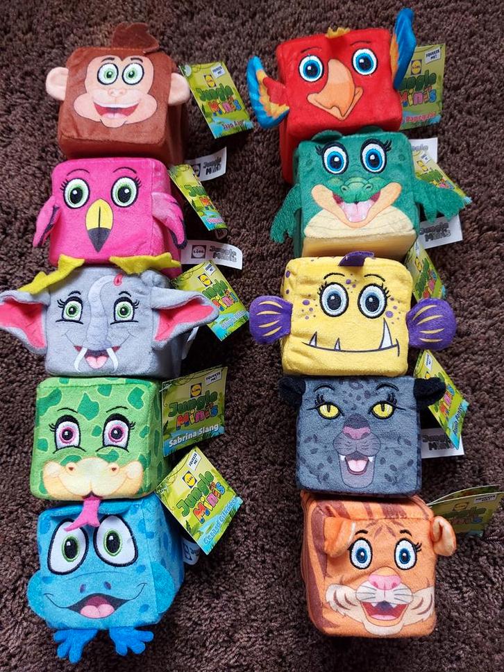 Lidl (2021) Jungle Mini's Complete Set - Nieuw!, Verzamelen, Supermarktacties, Lidl, Ophalen of Verzenden