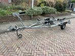 Boot trailer aanhanger kar rib rubberboot motorboot 4 M., Ophalen, Minder dan 1500 kg, Gebruikt, Verstelbare verlichting