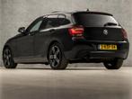 BMW 1-serie 118i Sportline 170Pk Automaat (SCHUIFDAK, GROOT, Auto's, BMW, Gebruikt, Zwart, 4 cilinders, Zwart