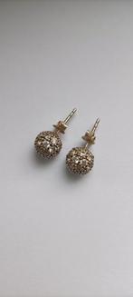 Ti Sento zilveren oorbellen met zirkonia, Ophalen of Verzenden, Zo goed als nieuw, Knopjes of Stekers, Zilver