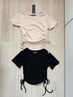 Scamm Tops Zwart & Camel - Nieuw M/L, Kleding | Dames, Zwart, Maat 42/44 (L), Nieuw, Ophalen of Verzenden