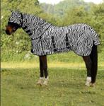 Vliegendeken zebra met losse hals en vliegenkap maat 215cm, Dieren en Toebehoren, Paarden en Pony's | Dekens en Dekjes, Ophalen of Verzenden