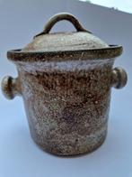 Aardewerk Pot met Deksel -Handgemaakt. Rustiek Design, Ophalen