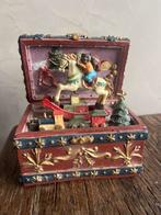 Muziekdoos Speelgoedkist met Paard en Trein, Diversen, Kerst, Ophalen of Verzenden