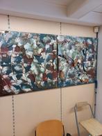 3d schilderij wereldkaart, Ophalen