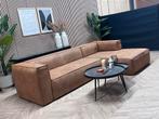 ZGAN WOOOD Bean Hoekbank / Loungebank - Cognac -302 x 175, Huis en Inrichting, Banken | Bankstellen, Ophalen, -, -, Hoekbank