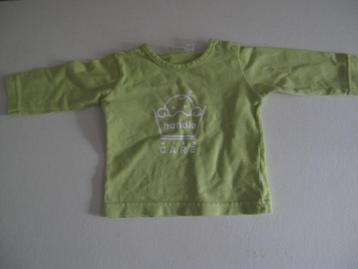 Zeer nette longsleeve, limoen groen prenatal  maat 56 beschikbaar voor biedingen