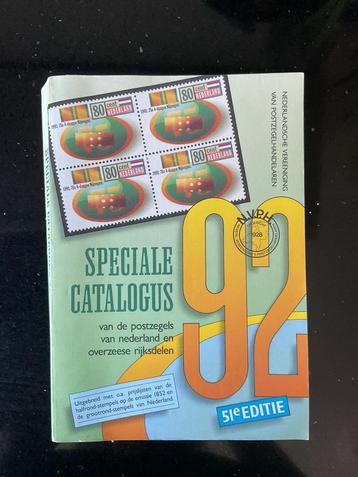 Speciale catalogus postzegels Nederland en rijksdelen 1992 beschikbaar voor biedingen