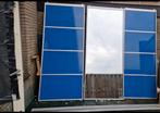 Schuifdeur 3-delig (incl. rails), 100 tot 120 cm, Gebruikt, 215 cm of meer, Binnendeur