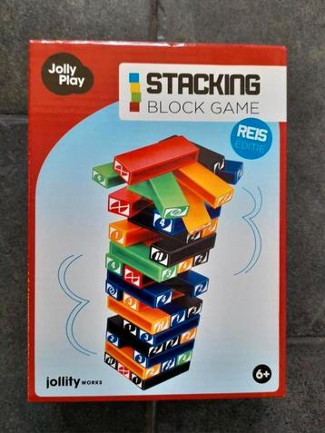 Jenga Jolly Play - Nieuw! ~ plastic versie ~ mee op vakantie beschikbaar voor biedingen