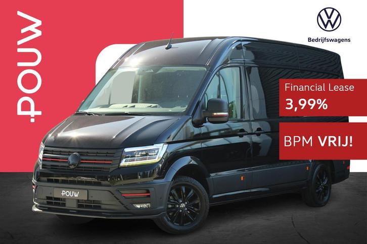 Volkswagen Crafter 35 2.0 TDI 177pk L3H3 DC Exclusive | 7-Zi, Auto's, Bestelauto's, Bedrijf, Te koop, ABS, Achteruitrijcamera