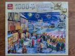 King Kerst puzzel "Christmas Fair", Ophalen of Verzenden, 500 t/m 1500 stukjes, Zo goed als nieuw