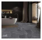 MAX–SLATESTONE NERO ACTIEPRIJS VOOR 19,95 tegel – 600x1200MM, 60 cm of meer, Nieuw, Ophalen of Verzenden, Minder dan 5 m²