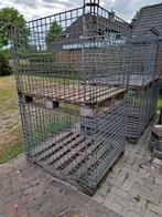 4 x Palletrand gaascontainer gitterbox opzetrand, Doe-het-zelf en Verbouw, Ophalen, Gebruikt, 100 cm of meer, 60 cm of meer