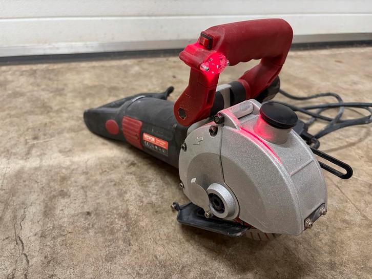 Vevor Muurfrees Sleuvenfrees 4800W - Krachtige Wandfrees, Doe-het-zelf en Verbouw, Gereedschap | Freesmachines, Zo goed als nieuw