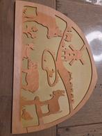 Noest Boerderij Silhouet - Houten Decoratie, Ophalen of Verzenden, Zo goed als nieuw