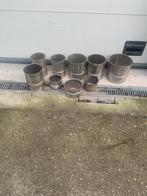 Rvs enkel wandig rookkanaal 250 mm en 200 en nog meer, Ophalen, Houtkachel, Zo goed als nieuw, Inbouw