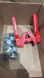 Kroonkurk apparaat met doppen, Ophalen of Verzenden