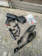 Kawasaki Kentekenhouder + Spiegels + Lampen Compleet, Auto-onderdelen, Ophalen, Gebruikt