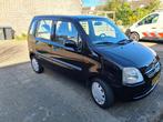 Opel Agila 1.2 I 16V 2003 Zwart NAP 119000 km, Auto's, Voorwielaandrijving, 15 km/l, 74 pk, Zwart