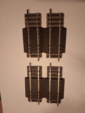 4 x fleischman 6110 compensatierail in bijna nieuw staat beschikbaar voor biedingen