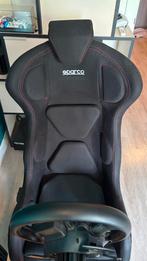 Simracing Sparco endurance seat met rails, Spelcomputers en Games, Ophalen, Gebruikt