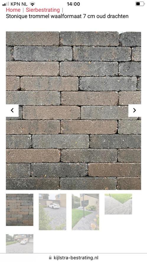 trommel waal oud drachten olk look partij prijs 32 m2 beton, Tuin en Terras, Tegels en Klinkers, Nieuw, Klinkers, Beton, 10 m² of meer