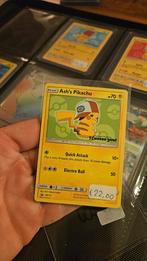 Ash's Pikachu sm112 Pokemonkaart!, Ophalen of Verzenden, Zo goed als nieuw