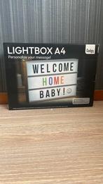Lichtbox A4 tekst bord, Huis en Inrichting, Woonaccessoires | Tekstborden en Spreuken, Ophalen of Verzenden