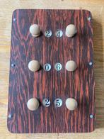 Vintage biljart scorebord (35x24cm), Sport en Fitness, Biljarten en Poolen, Ophalen of Verzenden, Gebruikt, Overige typen