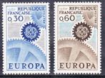 frankrijk 1967 pf mi 1578 - 1579 europa cept, Postzegels en Munten, Postzegels | Europa | Frankrijk, Verzenden, Postfris