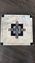 Quizzle kruiswoordspel, Hobby en Vrije tijd, Gezelschapsspellen | Bordspellen, Ophalen, Zo goed als nieuw