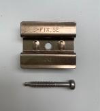 B-FIX ONE vlonder clips 70 stuks, Verzenden, Gebruikt, Overige typen, Rvs