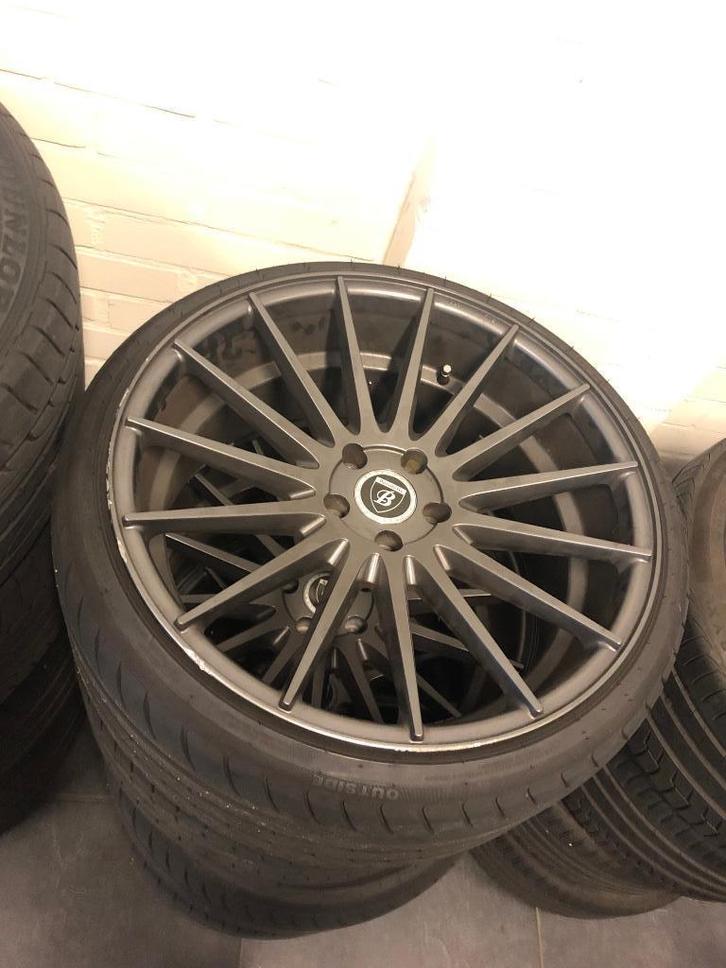 Audi S5/A5 Barotelli Velgen 255/30R20 ET35, Auto-onderdelen, Banden en Velgen, Velg(en), Zomerbanden, 20 inch, Overige, 255 mm