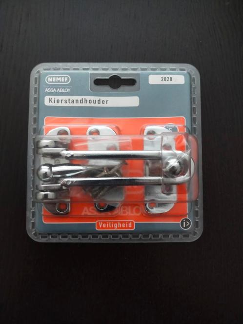 3 Nemef Kierstandhouder - Nieuw in verpakking. Per stuk €10, Doe-het-zelf en Verbouw, Hang- en Sluitwerk, Nieuw, Schuif of Grendel