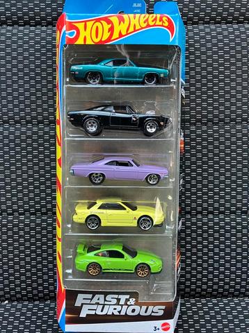 Hot Wheels 5-pack Fast & Furious Hotwheels NEW 2025 beschikbaar voor biedingen