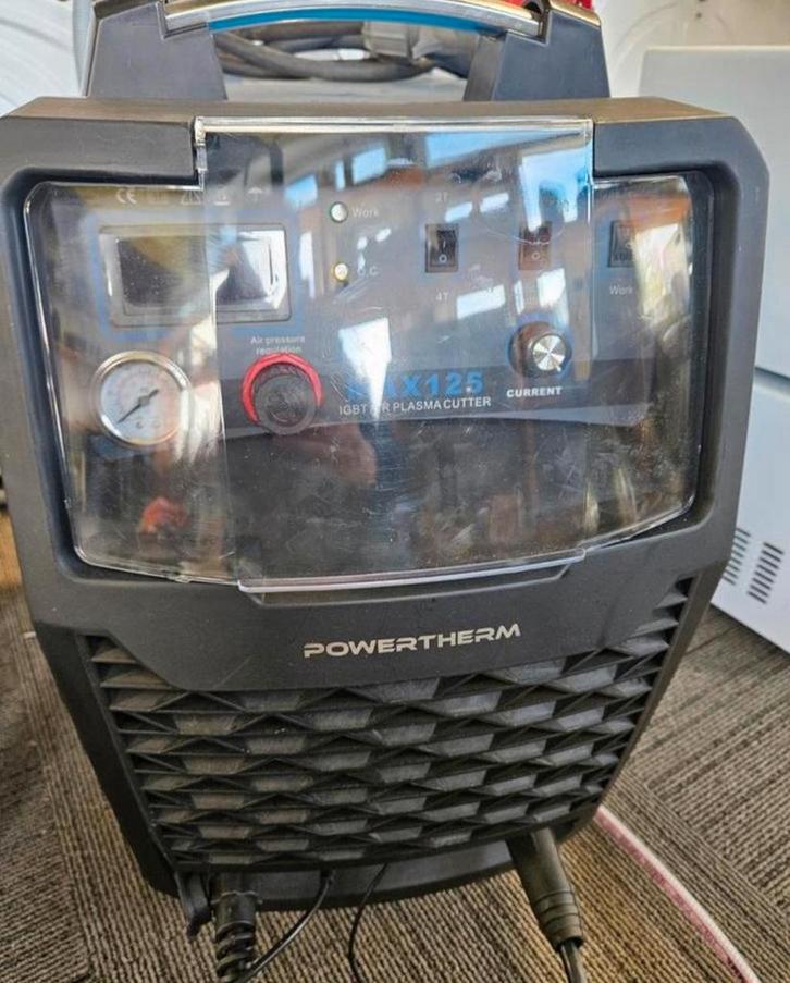 Powertherm Max125pro Plasmasnijder - Nieuwstaat!, Doe-het-zelf en Verbouw, Gereedschap | Lasapparaten, Zo goed als nieuw, Inverter