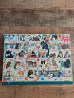 Mooie Jumbo Puzzel ! Jubileum Katten/by Francien v.Westering, Ophalen of Verzenden, 500 t/m 1500 stukjes, Legpuzzel, Zo goed als nieuw