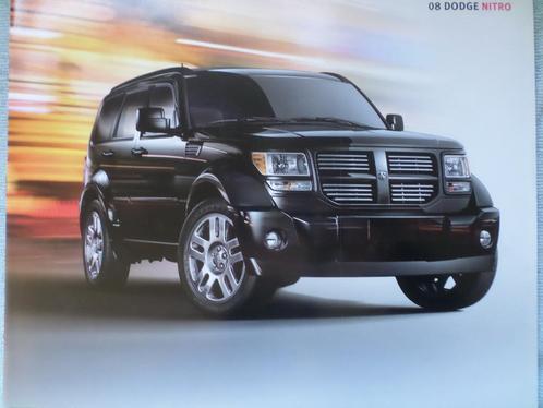 Dodge Nitro 2008 Brochure, Boeken, Auto's | Folders en Tijdschriften, Overige merken, Verzenden