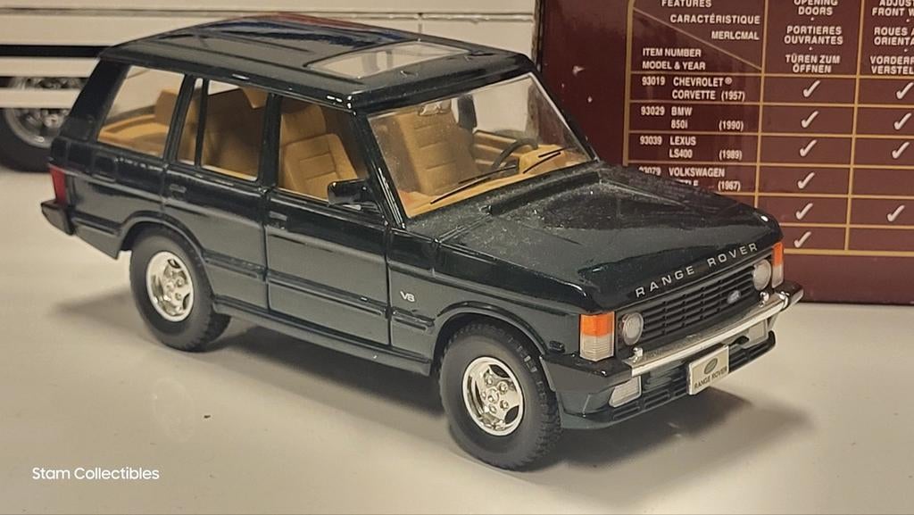 Road Legends Land Rover Range Rover RV Urban 4WD Green Met., Overige merken, Auto, Ophalen of Verzenden, Zo goed als nieuw