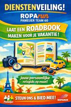 Roparun dienstenveiling -Roadboek voor vakantie- door Astrid, Europa, Nieuw, Reisgids of -boek, Ophalen