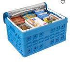 Vouwkrat met koeltas, Doe-het-zelf en Verbouw, Kratten en Dozen, Opvouwbaar, Minder dan 35 cm, Minder dan 50 cm, Ophalen of Verzenden