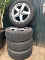 VW golf variant 16 inch lm velg +winterband 205/55R/16  91 H, Ophalen, Gebruikt