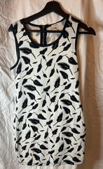 Lely Wood Zwart/Wit Jurk - Maat S, Kleding | Dames, Zwart, Ophalen of Verzenden, Zo goed als nieuw, Maat 36 (S)