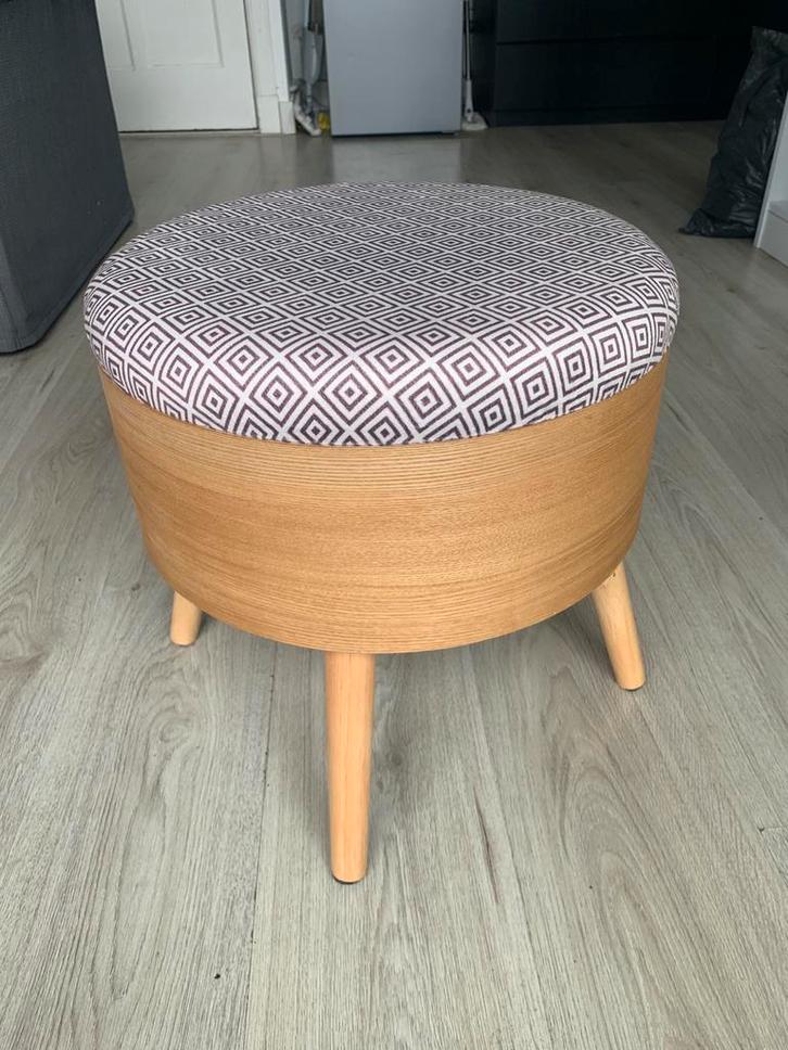 Storage ottoman, Huis en Inrichting, Banken | Voetenbanken en Poefen, Zo goed als nieuw, 125 cm of meer, Rechthoekig, Ophalen