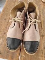 Lederen espadrilles, Verzenden, Zo goed als nieuw, Zwart, Espadrilles of Moccasins